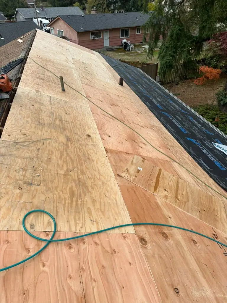 Solid wood decking