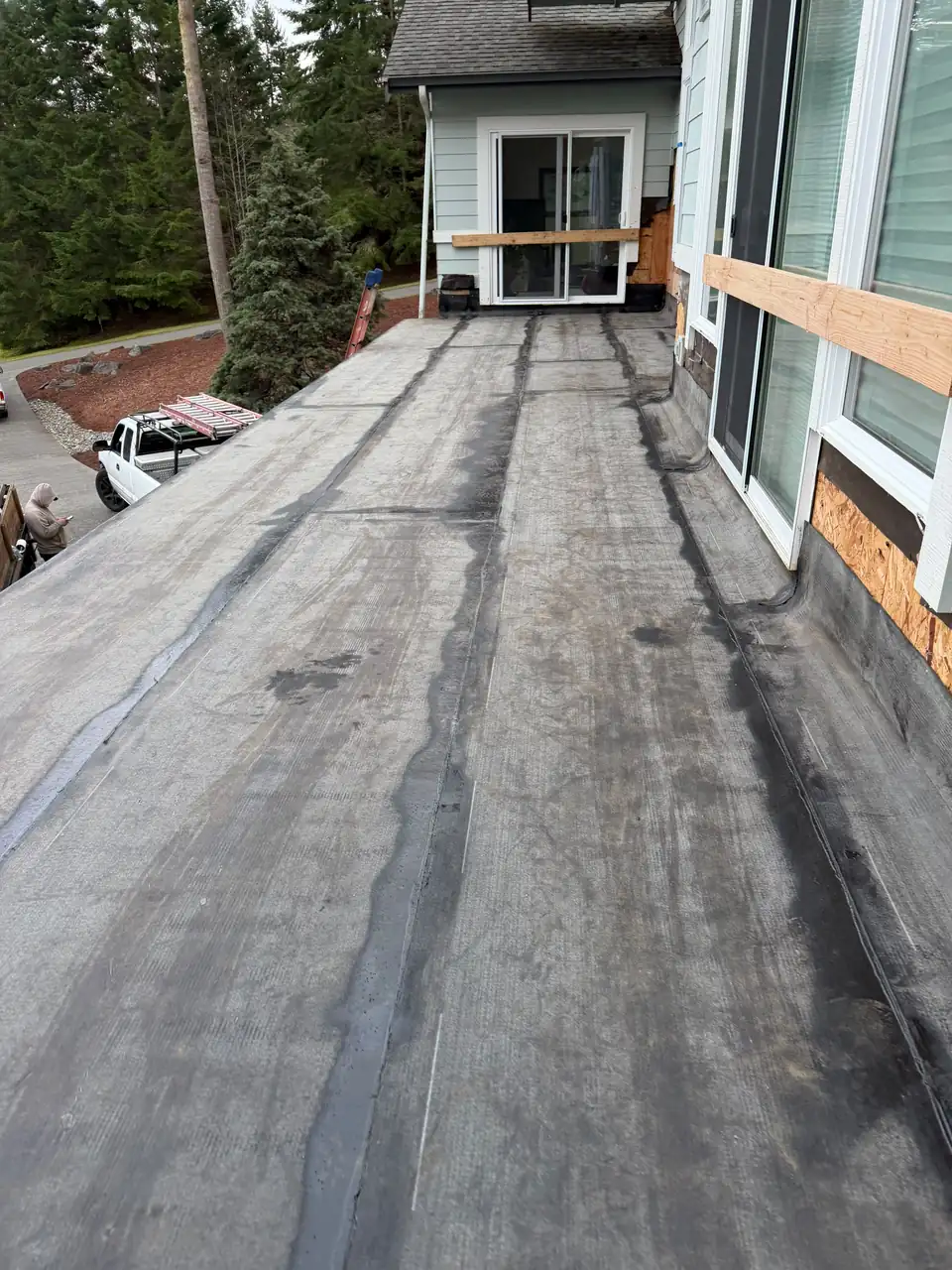 Low-slope membrane